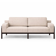 Oaklin 2 & 3 Seater Sofa Set – Modern Upholstered Fabric Sofa with Solid Wood Frame for Living Room - Habitt