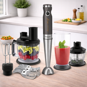 Sencor SHB 5501CH 9-In-1 Hand Blender 1000W with Titanium Quad Blade & 20-Speed Control - Habitt