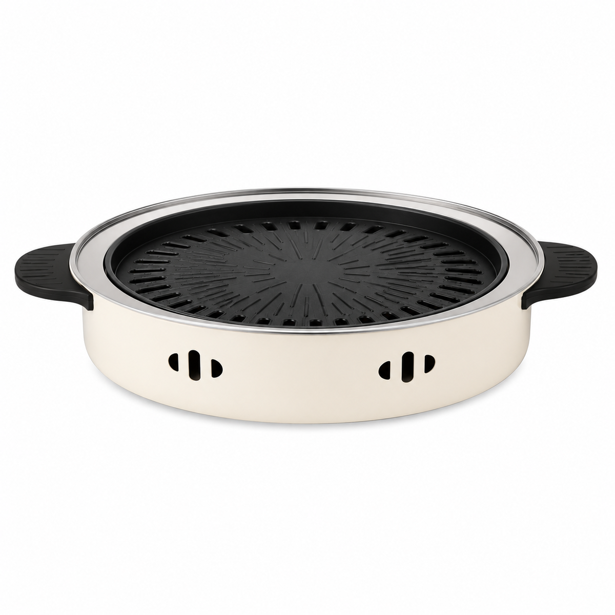 Portable Stove Grill | Non-Stick Indoor BBQ & Tabletop Grill Pan - Habitt