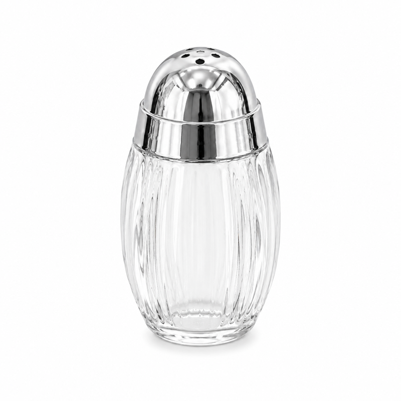 3 Pcs Salt & Pepper Set with Stand – Golden & Silver