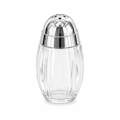 3 Pcs Salt & Pepper Set with Stand – Golden & Silver