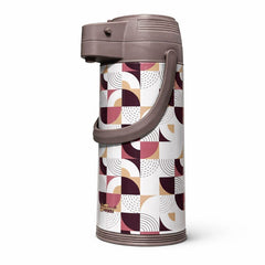 Air Pot 1.9 LTR – Insulated Pump Thermos Flask ( White, Beige, Light-Grey, Dark-Grey) - Habitt