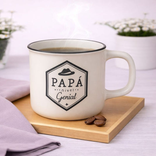 “Papá Nivel Genial” – Regalo Original