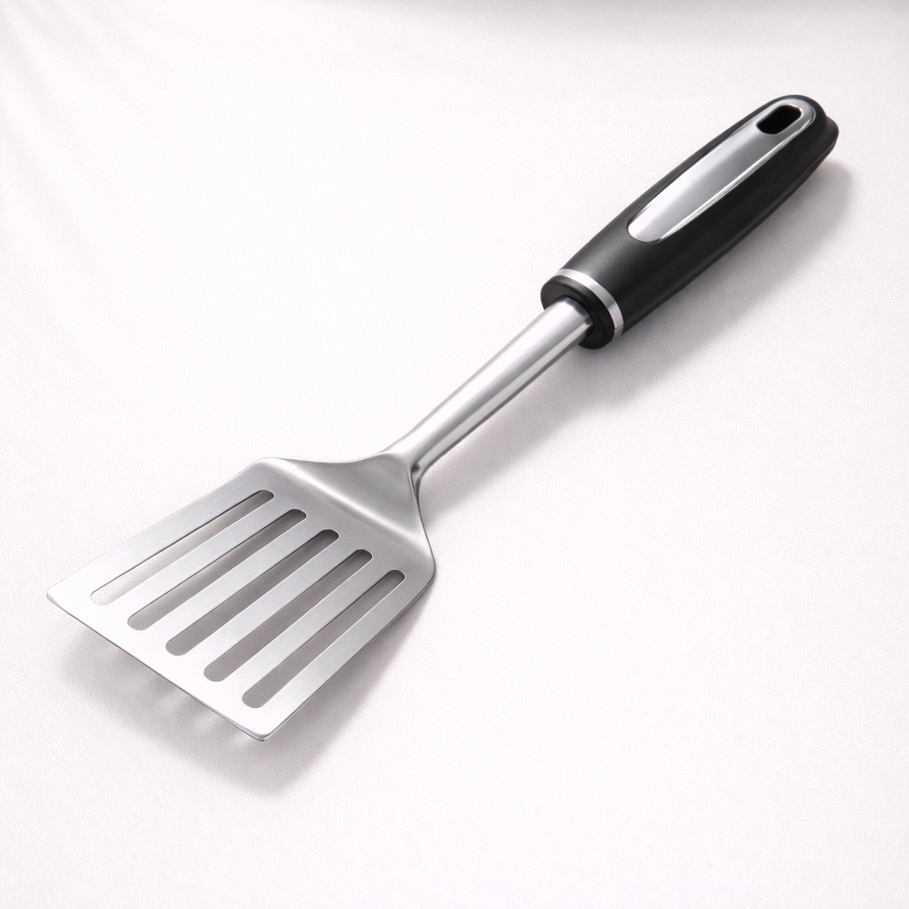 Fish Spatula – Stainless Steel Slotted Turner for Seafood