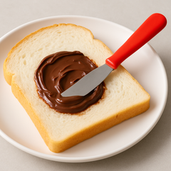 Butter Knife Set – 6-Piece Stainless Steel Spreaders with Colorful Handles