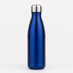 1Pc Water Bottle – 500ml Assorted | Reusable Bottle with Protective Sleeve & Leak-Proof Lid