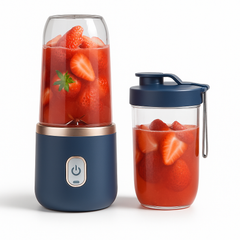 USB Portable Juicer with Six Blades for Smooth, Fast & On-the-Go Blending