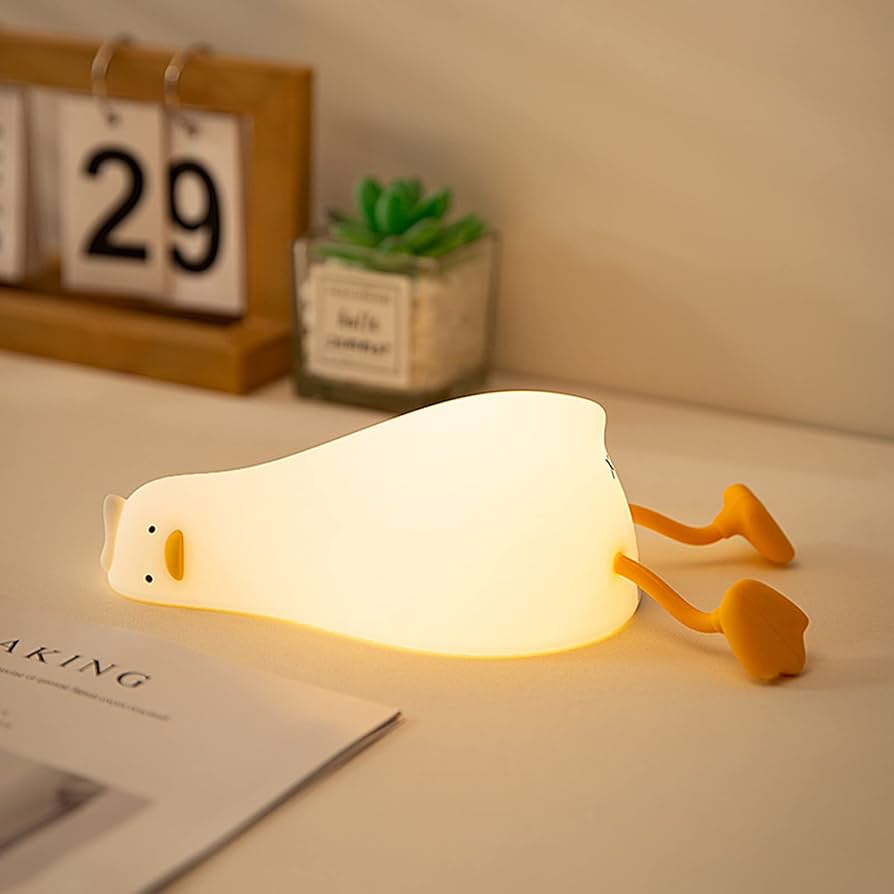 Silicone Duck Night Lamp