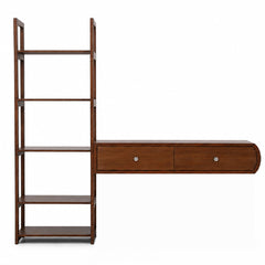 Aurra TV Unit with Display Shelf | Modern Wooden Entertainment Console - Habitt
