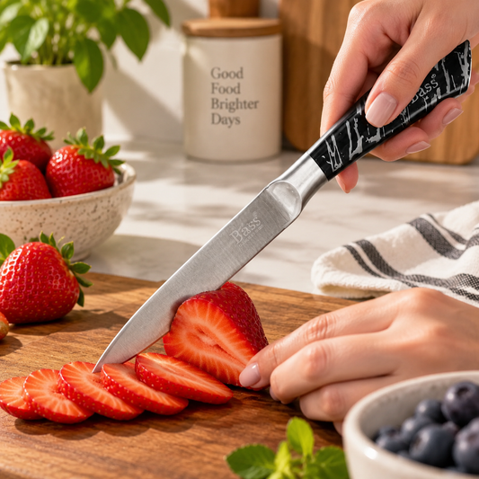 Bass Kitchen Knife – 1 Piece Stainless Steel Chef Knife