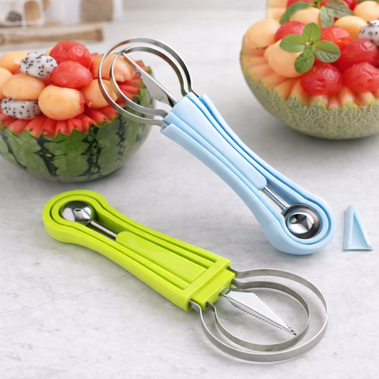 Stainless Steel Fruit Baller – Double-Sided Melon & Fruit Scoop