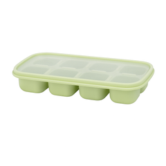 Pack of 2 - 8 Grid Silicone Ice Tray – Assorted Colors
