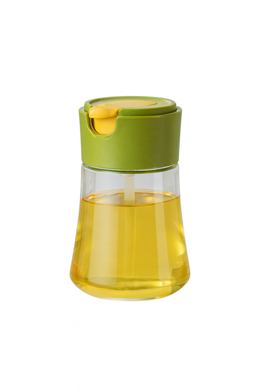 300ml Glass Oil Spray Bottle – Leak-Proof Dispenser for Cooking Oil, Vinegar & Sauce | Kitchen Glass Bottle with Easy-Pour Lid&nbsp;