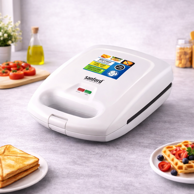 SANFORD 4 SLICE SANDWICH MAKER SF5723ST - Habitt