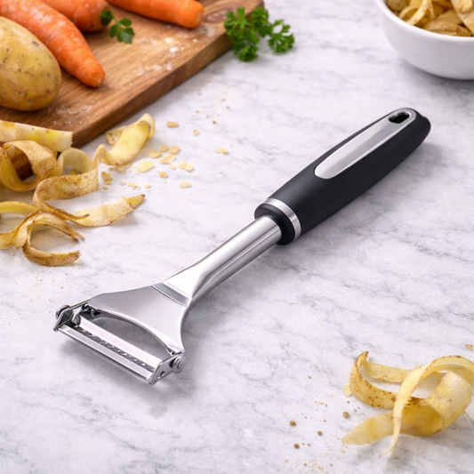 Large Triangular Peeler – Stainless Steel Vegetable & Fruit Peeler