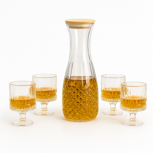 Millenium 7-Piece Water Set – Diamond Cut Design