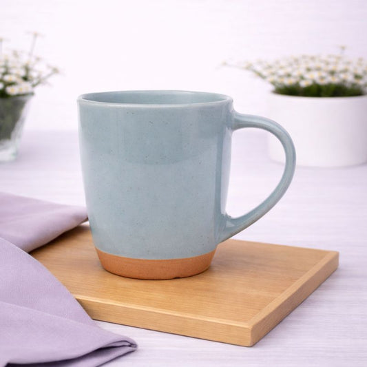 Blue Ceramic Mug 3 x 4 Inch – Minimalist Stoneware Coffee Mug