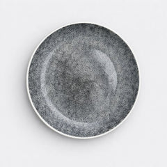 Ceramic Dinner Plate – Grey Stoneware Finish - Habitt