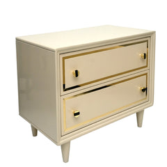 Opulent King Size Bed with 2 Side Tables