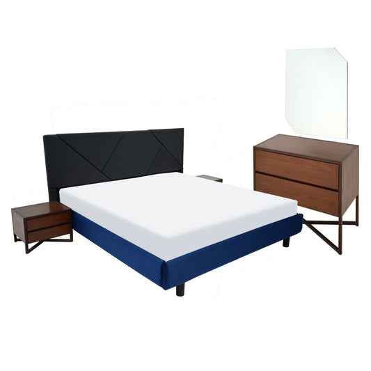 Sebastian - Bed + Dresser + (Rs. 40,000/- Gift Voucher) 1200