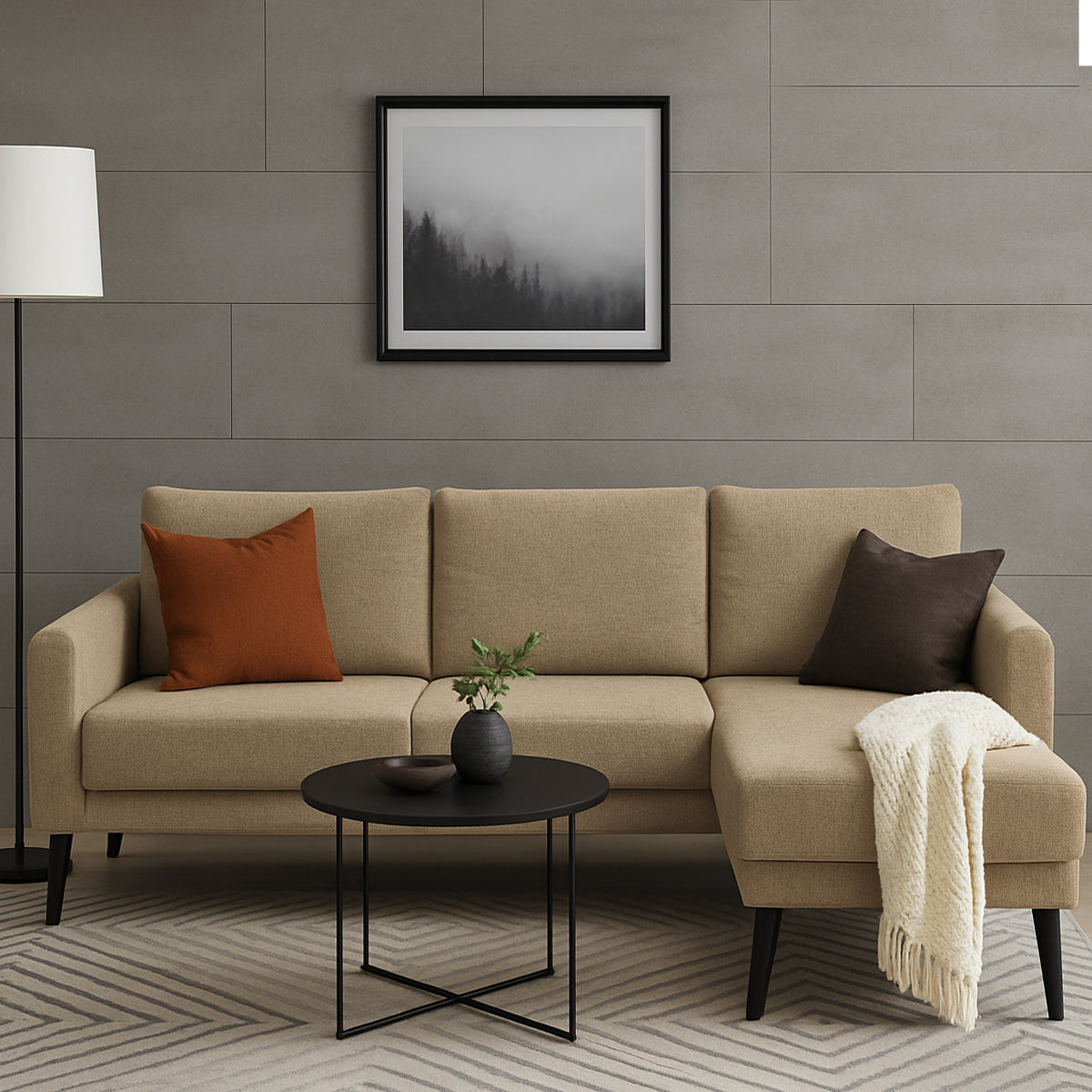 Remington L Shape Sofa