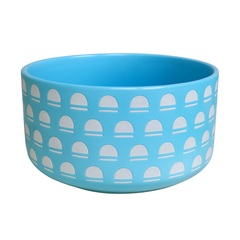 760ML Patterned Ceramic Bowl – Cyan, Blue, Pink, Purple, Grey | Designer Serving Bowls for Snacks, Soups & Salads