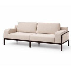 Oaklin 2 & 3 Seater Sofa Set – Modern Upholstered Fabric Sofa with Solid Wood Frame for Living Room - Habitt