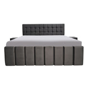 Nimoy King Size Bed with 2 Side Tables