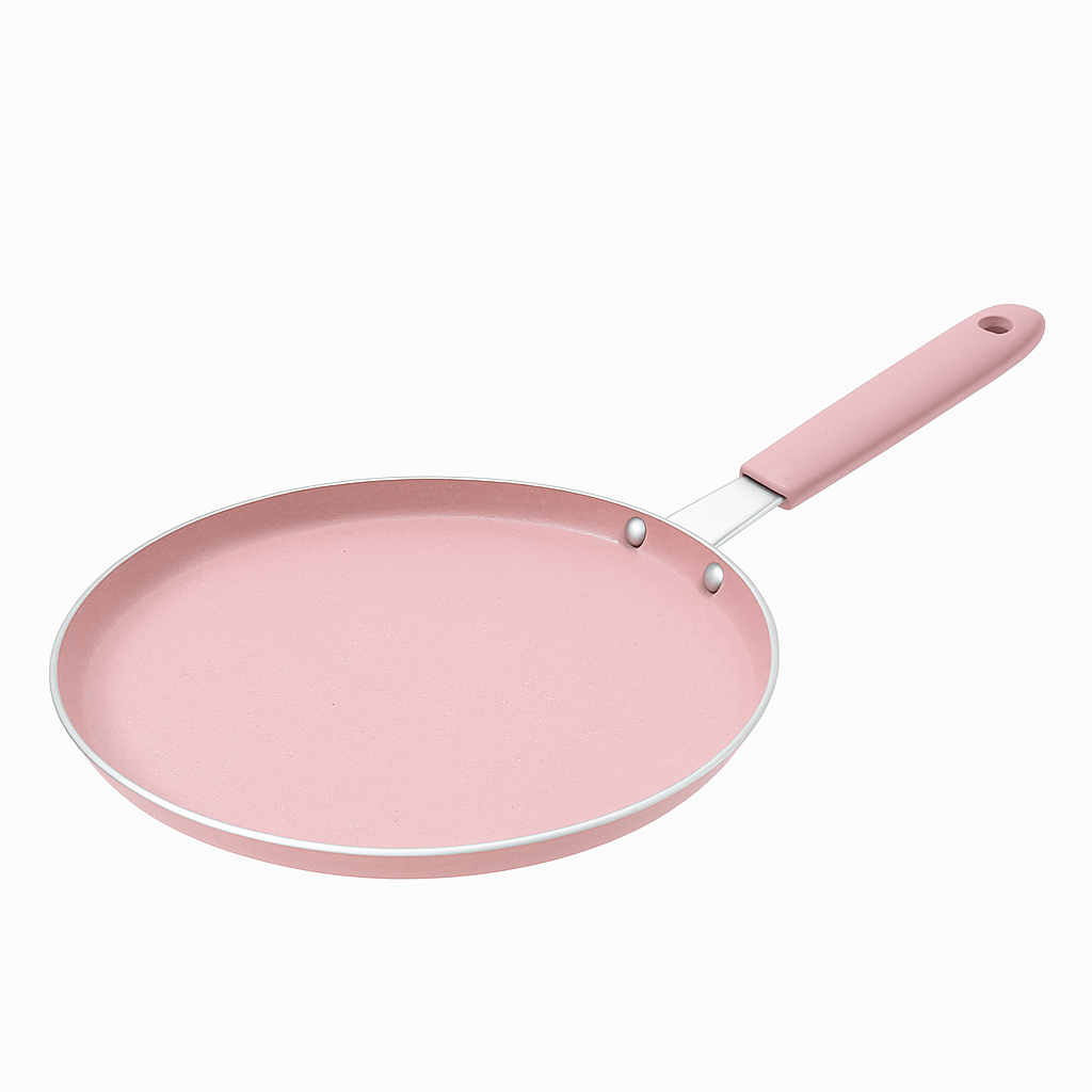 22 cm Non-Stick Flat Frying Pan – Easy-Clean Cookware for Roti, Omelettes, Crepes & Everyday Cooking