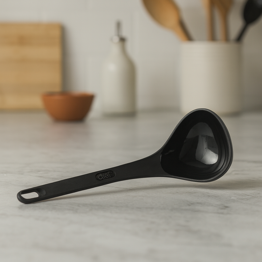 Carpe Ladle – Single Cast 180° Heat-Resistant Serving Ladle for Soups, Curries & Stews