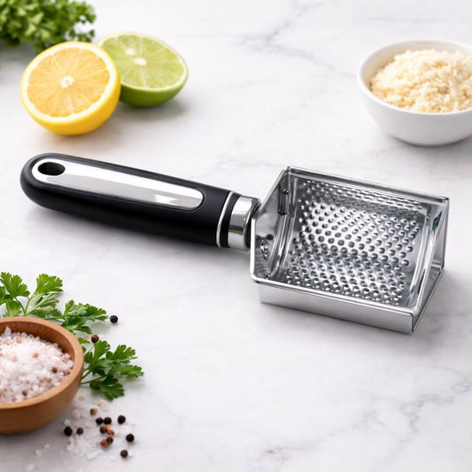 U-Shaped Stainless Steel Grater – Handheld Kitchen Grater