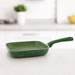 Prestige Essentials Square Non-Stick Grill Pan 28 cm