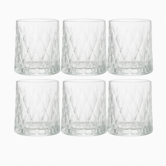 Clear Glass Tumbler 370 ml – Set of 6