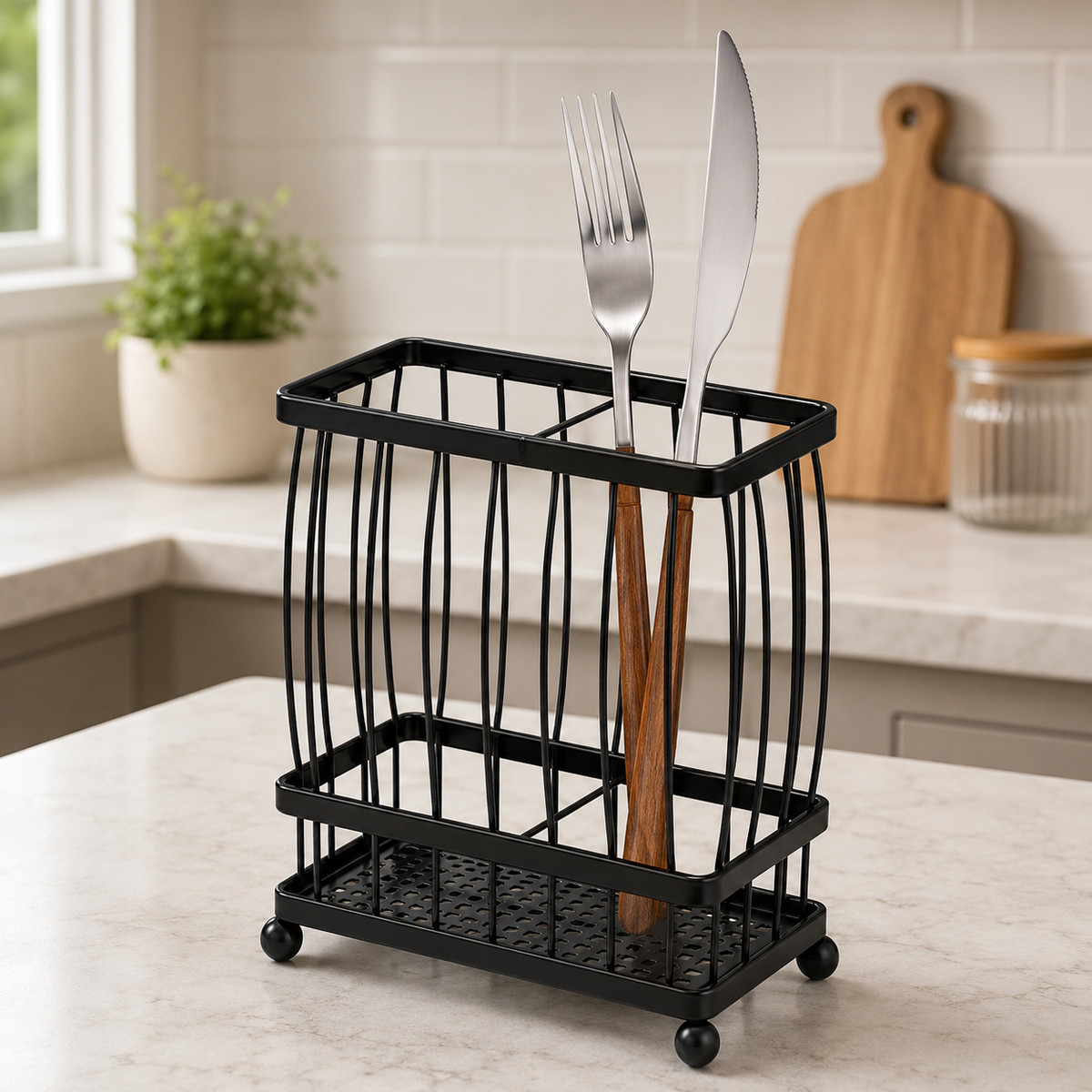 Cutlery Holder & Utensil Organizer