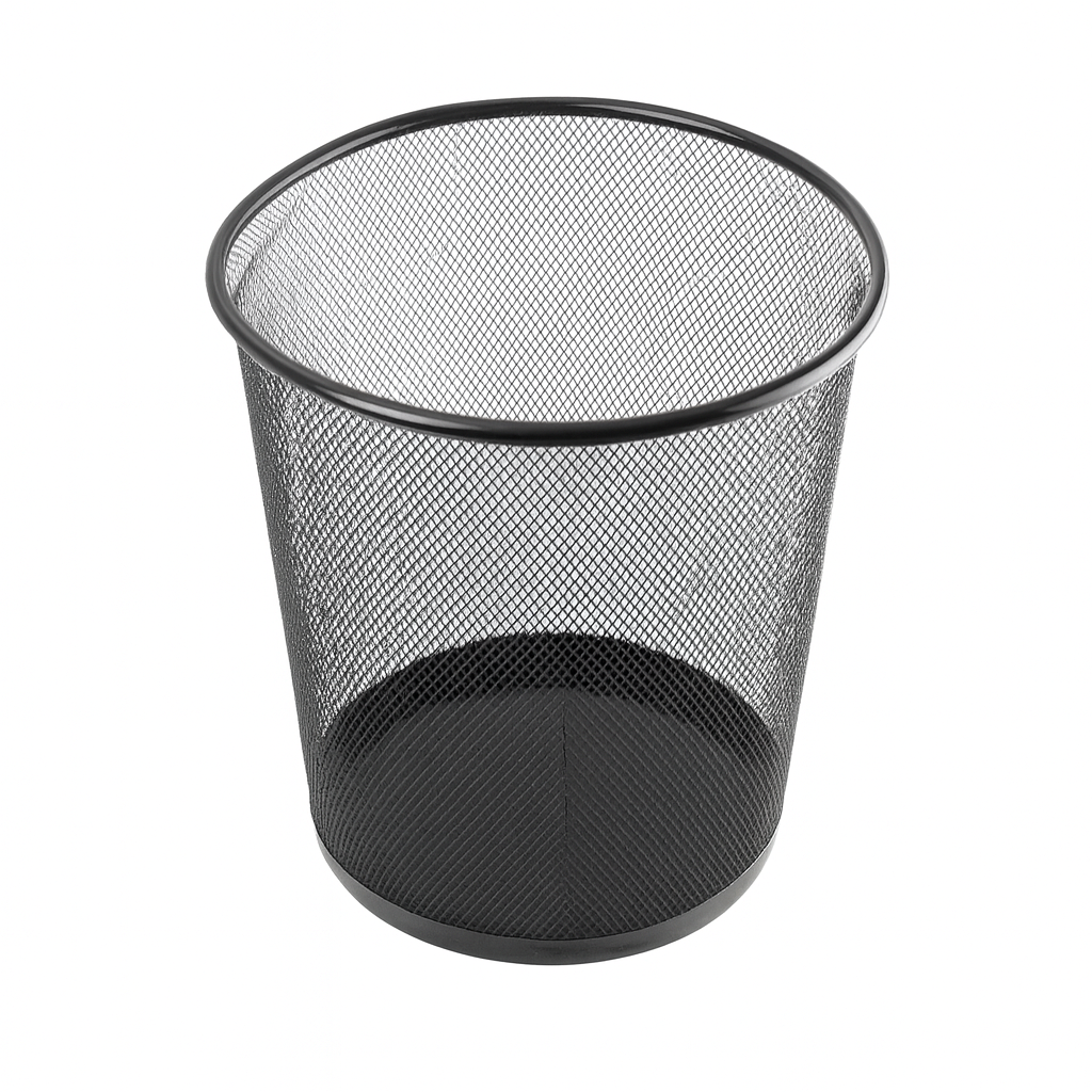 Waste Paper Basket – Mesh-Style Office & Home Dustbin (Medium, Large)