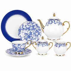 Heritage 24-Piece Tea Set | Elegant Tea Serving & Entertaining Set