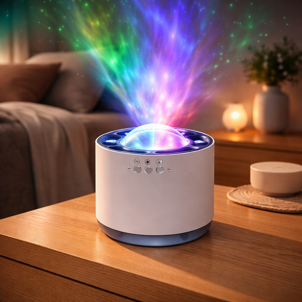 Light Style Humidifier – LED Mood Lamp & Cool Mist Diffuser - Habitt