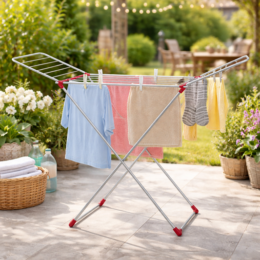 Imperial Dryer Steel / Aluminium – Foldable Stainless Steel Clothes Drying Rack - Habitt