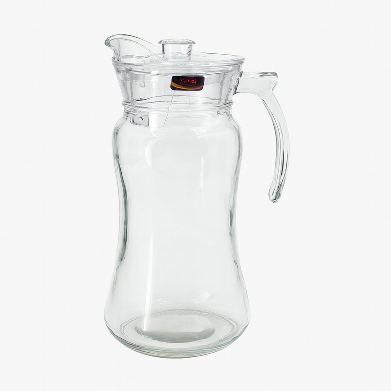 Premium Clear Glass Jug – 1 Piece (1700 mL) - Habitt