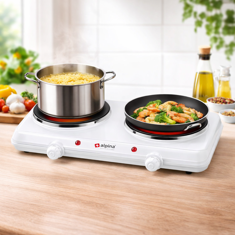 Double Ceramic Cook Top SF-6006-SB - Habitt