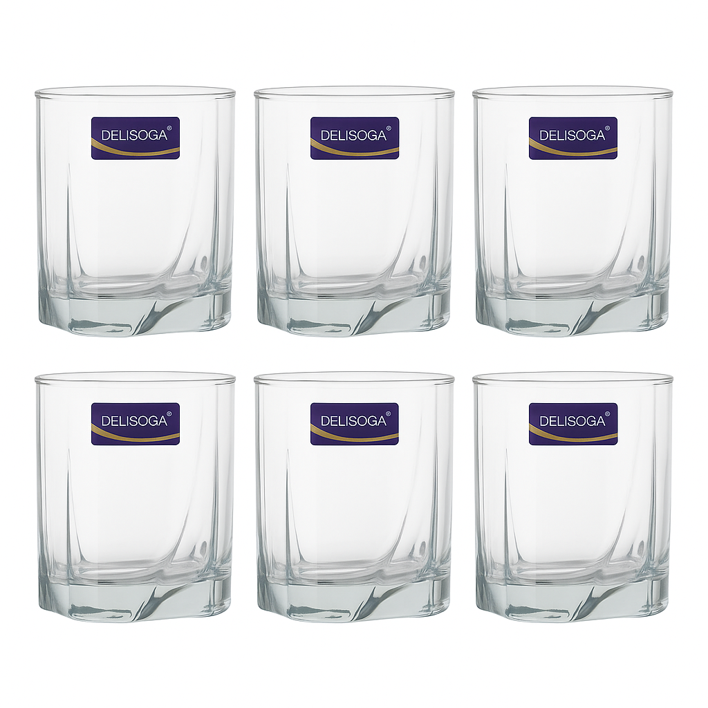 Clear  Tumbler 355 ml – Set of 6