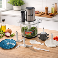Sanford 3L Food Chopper – Multi-Function Electric Chopper with Accessories - Habitt