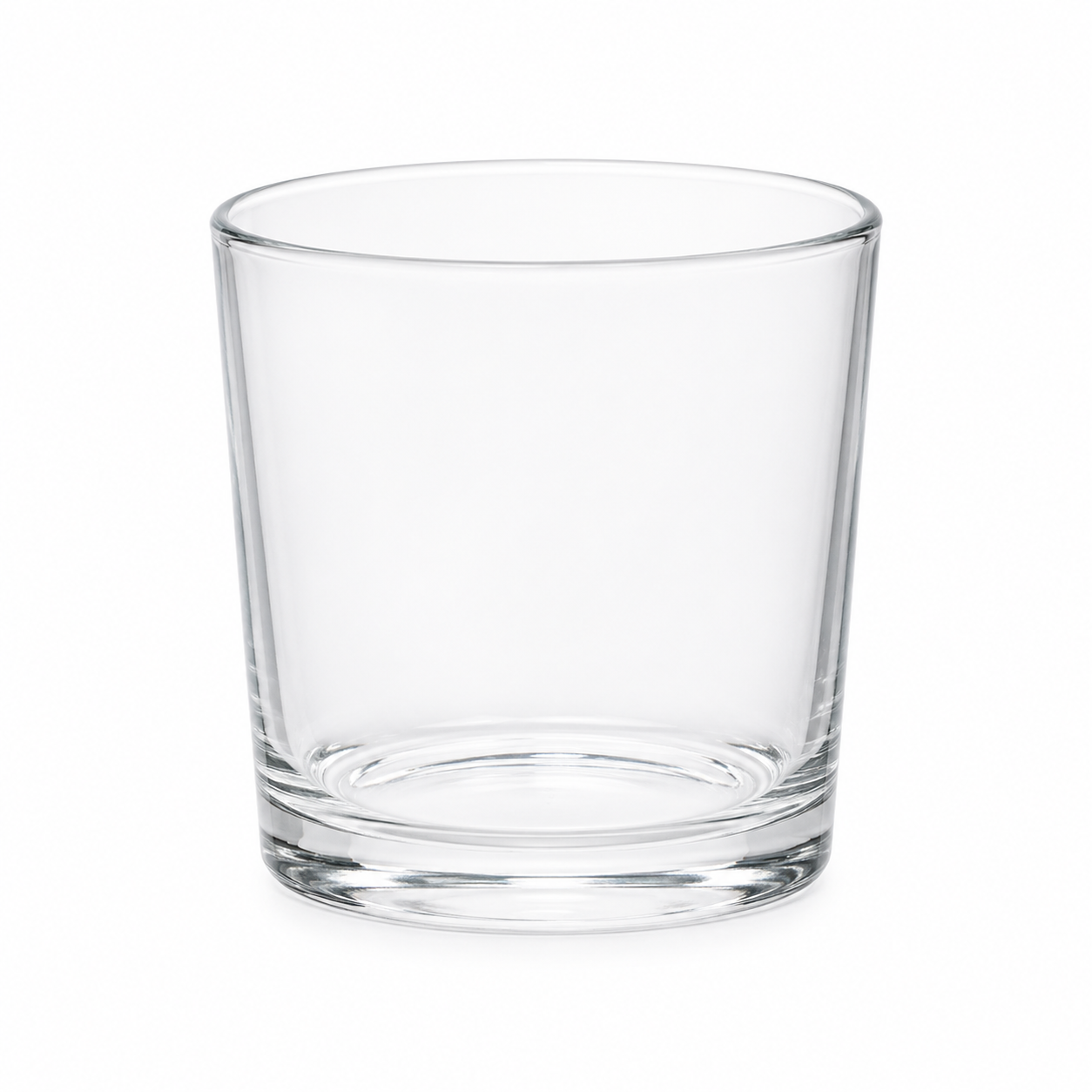 Premium Clear Glass Tumbler Set – 340ml Drinking Glasses (Set of 6) | Modern Everyday Beverage Glassware - Habitt