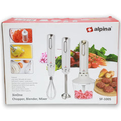 Stick Hand Blender 3 in 1 SF-1005-SB