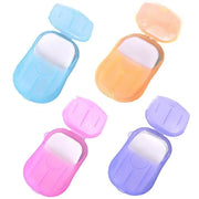 1 Pc Travel Paper Soap – Compact Cleanliness On-the-Go (ASSORTED) - Habitt