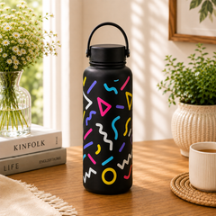 Assorted T.Trek Botanic S. Bottle 950ML – Floral Insulated Water Bottle