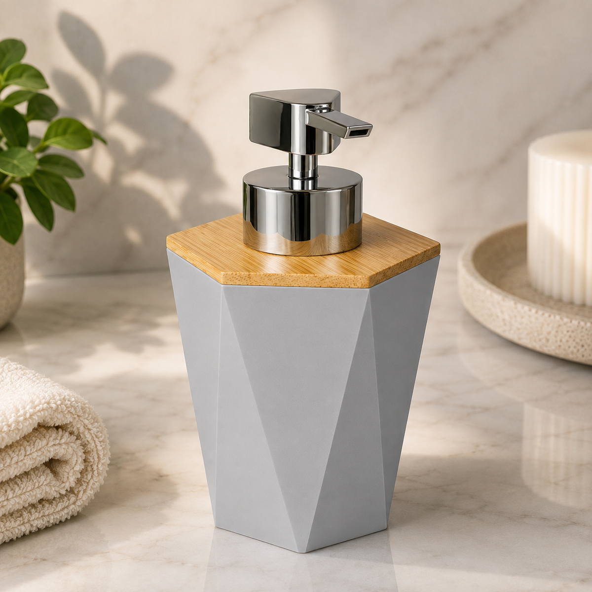 Plastic Soap Dispenser Assorted – Refillable Liquid Soap Dispenser for Bathroom & Kitchen
