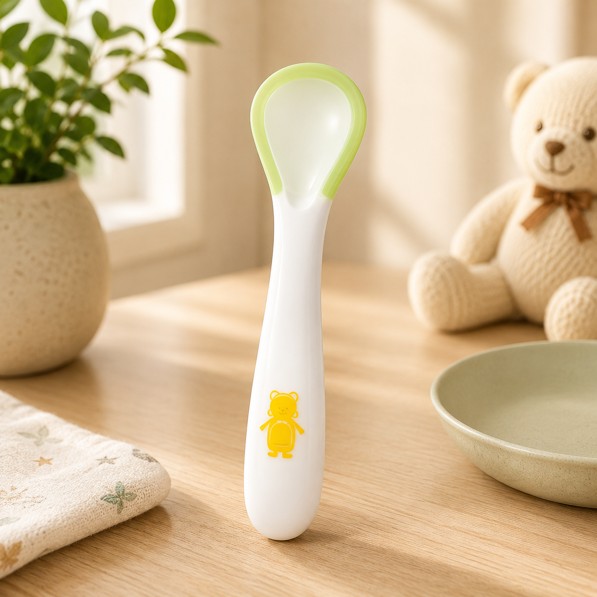 Baby Feeding Spoon – Soft Tip BPA-Free Spoon (Model B)