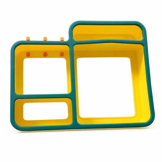 Bathroom Cabinet Rack Organizer – Multi-Section Wall Mounted Storage Shelf