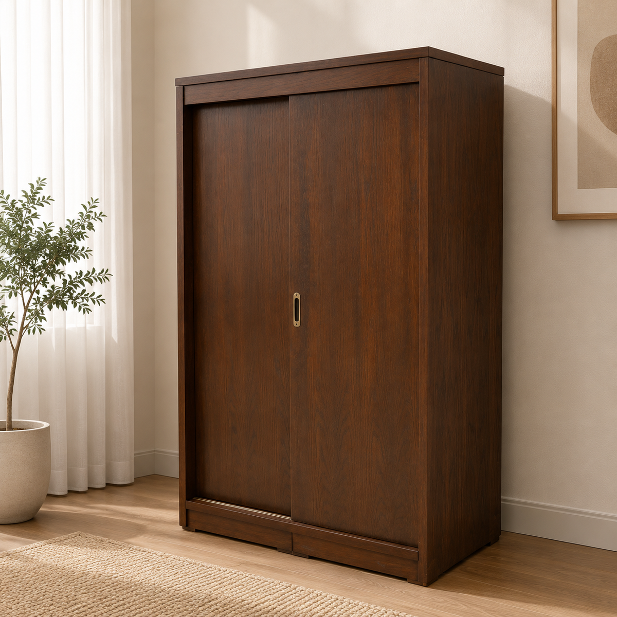 Alexaviour Small Sliding Wardrobe